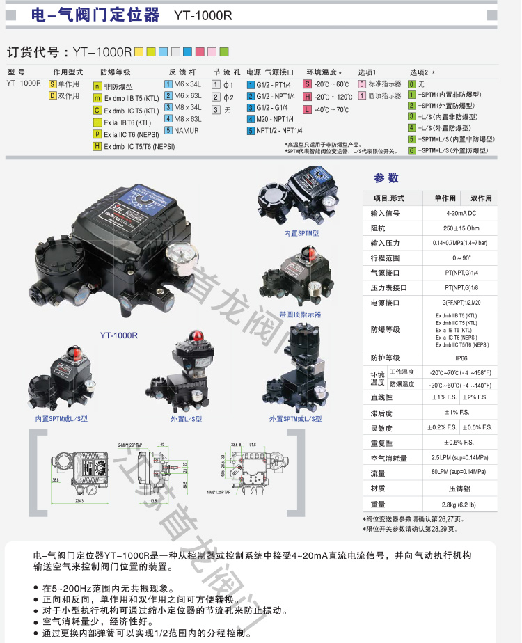 【YTC】YT-1000R定位器